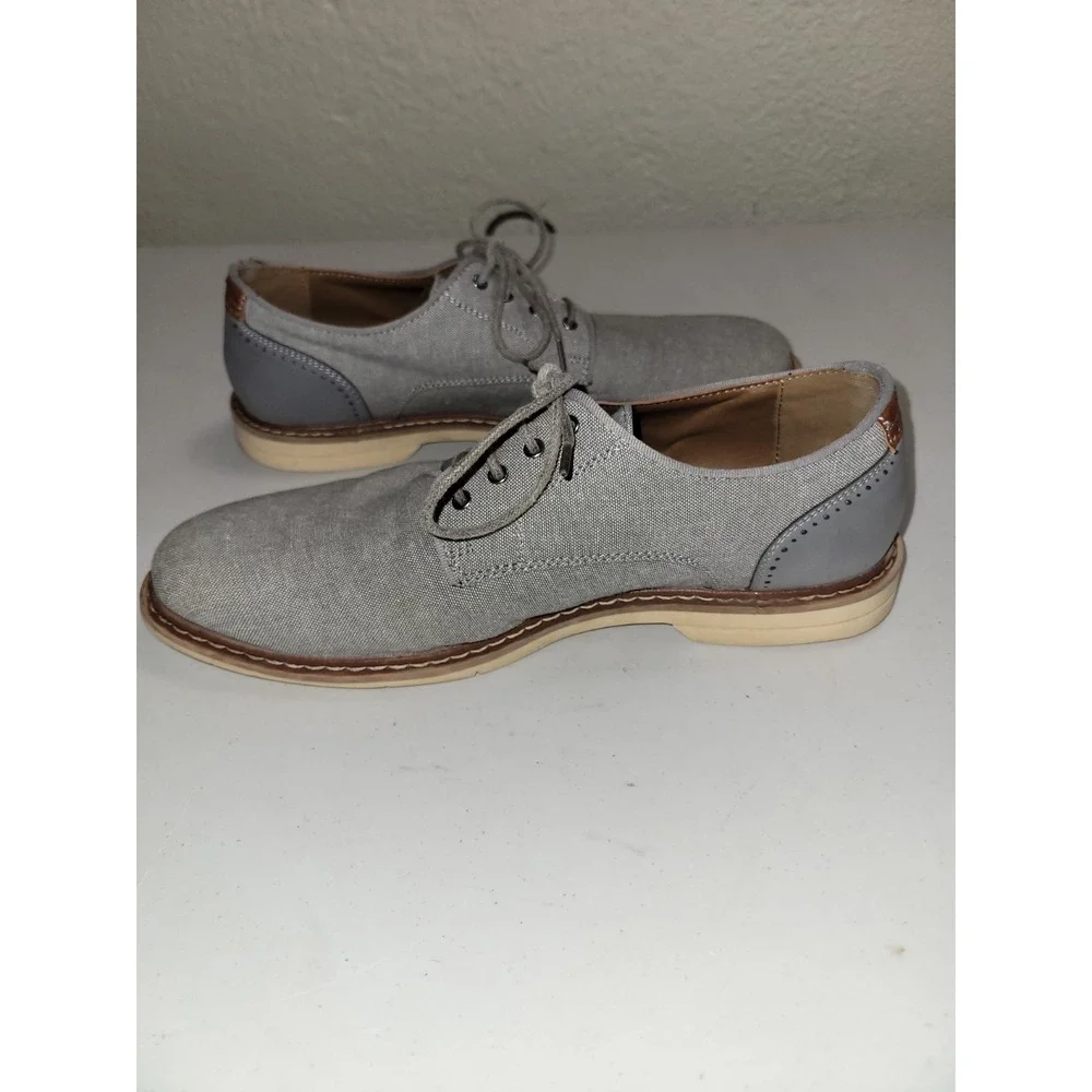 Madden‎ Oxford Shoes Men's 9.5M Julian Dress Plain Toe Lace Up Gray